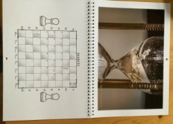 Schach Wandkalender 2024 DIN A4